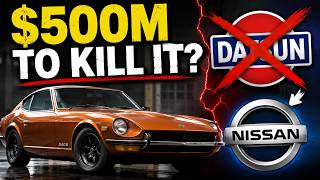 Why Nissan Spent $500 Million to Kill Datsun | The 240Z Story #Datsun #Nissan Nissan Should Not Exist The Datsun Story