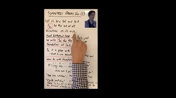 Dihedral and Symmetric Groups (Algebra 1: Lecture 1 Video 2)