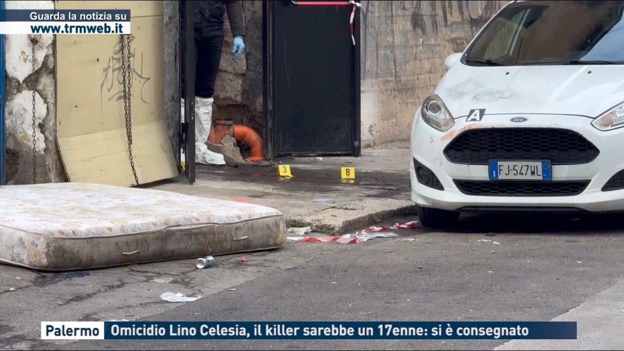 Palermo - Omicidio Lino Celesia, il killer sarebbe un 17enne: si è consegnato