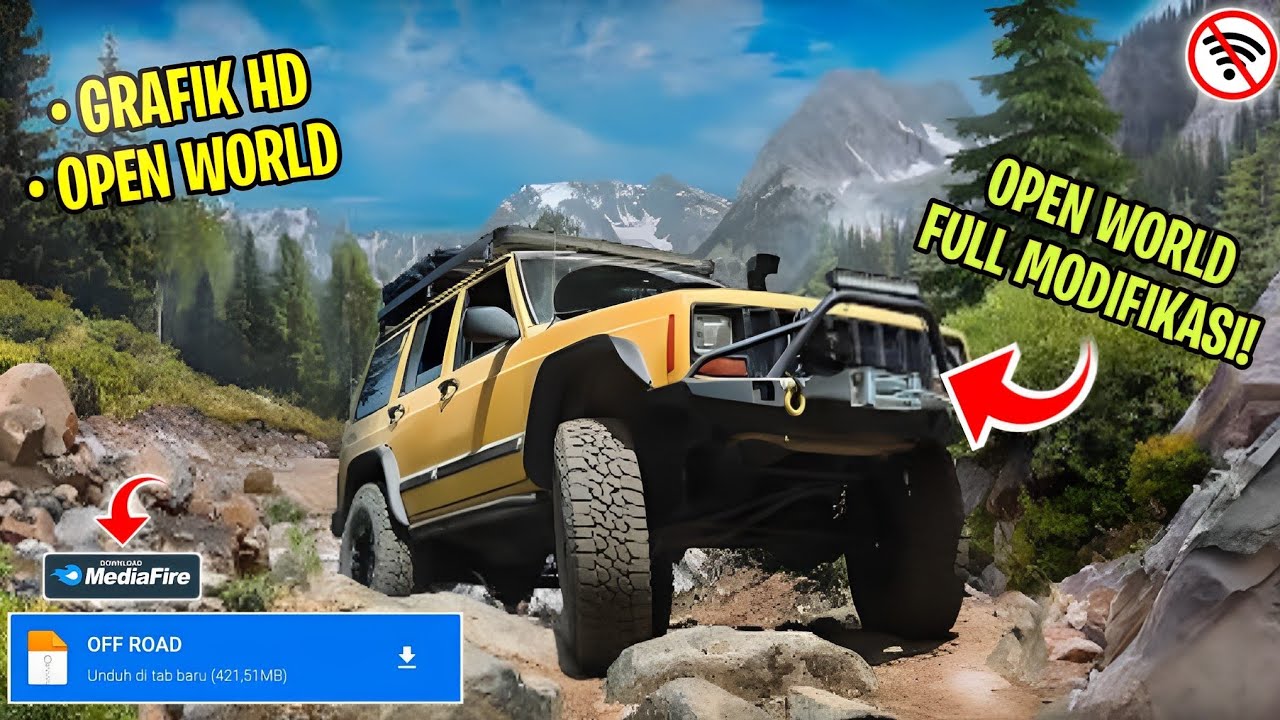 Game Offroad Grafik HD Open World di Android Offline Terbaru 2023 ...