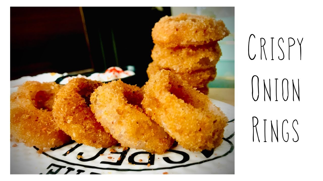 Onion Rings / crispy and crunchy snack for this monsoon YouTube