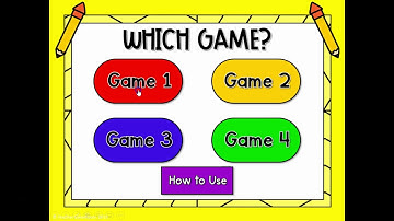 Word Families Tic Tac Toe Powerpoint Game  -ill words