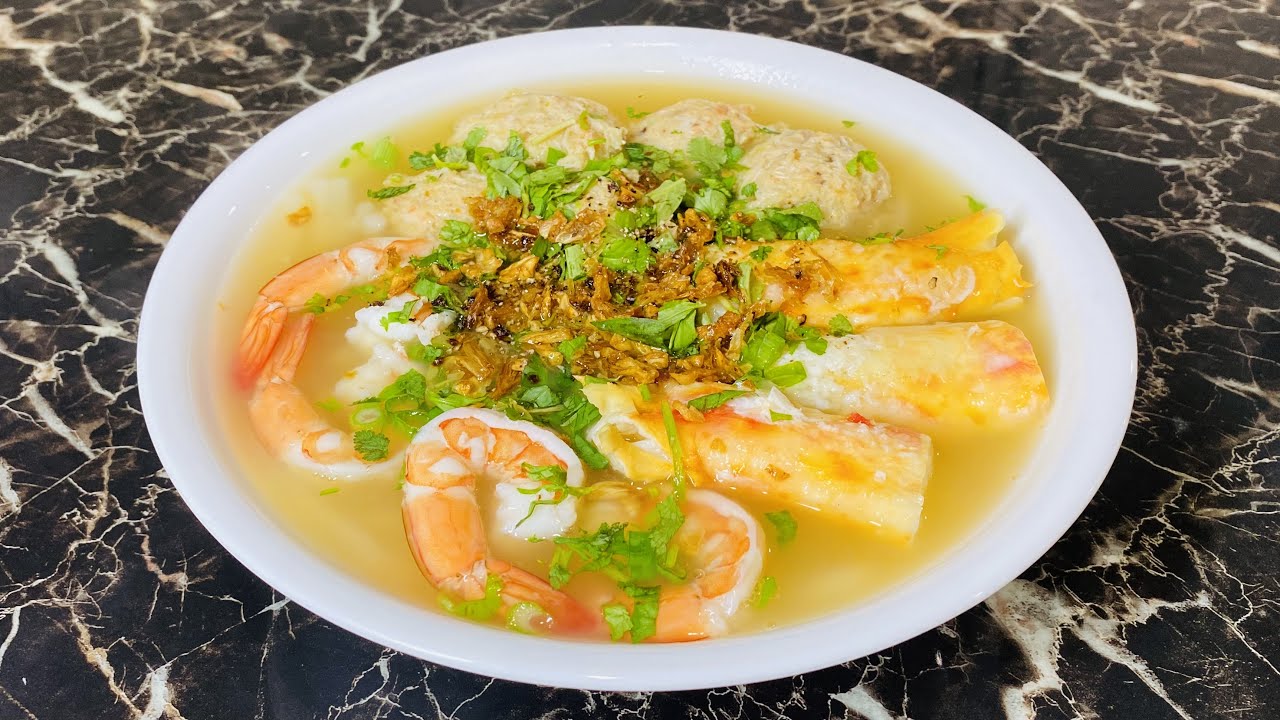 Shrimp and Crab Udon Noodles Soup Cách Nấu BÁNH CANH TÔM CUA Siêu