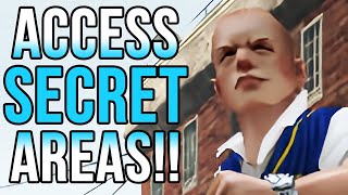 Best Bully Glitches! - How To Access Secret, Out of Bounds Areas!