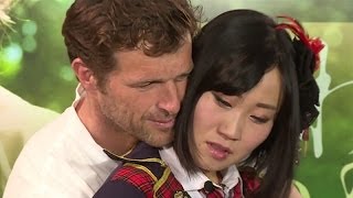 キンタロー。抱きしめられ...「浄化されました」　 映画「とらわれて夏」イベント(3)