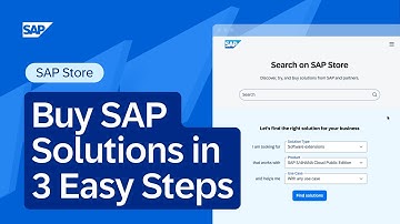 Buy SAP Solutions in 3 Easy Steps | Shop with Confidence on SAP Store