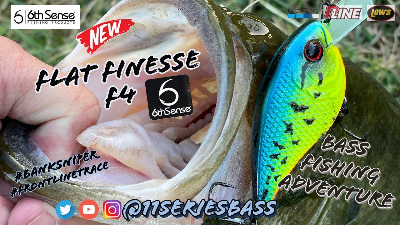 The New Flat Finesse F4 by 6th Sense Fishing.. Is it worth the