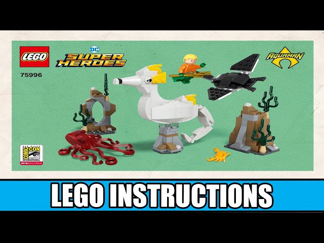 LEGO Instructions - DC Comics Super Heroes - 75996 - Aquaman and