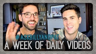 New Videos Every Day This Week! #ASKBILLYANDPAT
Merch: http://www.society6.com/billyandpat
Tumblr: http://billyandpat.tumblr.com/
Facebook: https://www.facebook.com/billyandpat
Keep checking back and subscribe to make sure youre up to date on whats going on!
Billys Twitter: https://twitter.com/billybobn
Billys Instagram: http://instagram.com/billybobn
Billys Tumblr: http://billybobn.tumblr.com/
Pats Twitter: https://twitter.com/patsandora
Pats Instagram: http://instagram.com/patsandora
Pats Tumblr: http://www.patsandora.com New Videos Every Day This Week! #ASKBILLYANDPAT