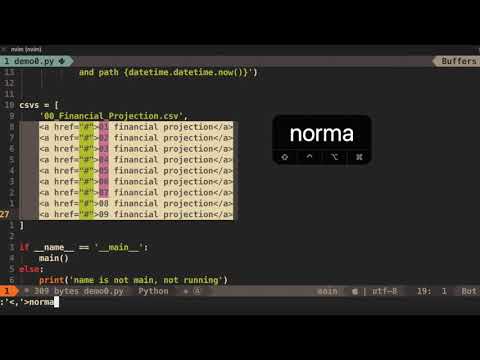 Vim Macro for repetitive tasks