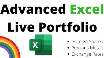 Live Excel Stock Portfolio Tracker | Advanced Tutorial 📈