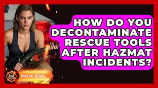 How Do You Decontaminate Rescue Tools After Hazmat Incidents? - Inside the Firehouse