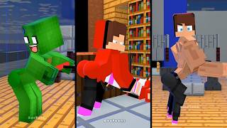 The Minecrafts Dark JJ And Mikey _ Hey! That’s the Wrong Posture Full Compilation || Minecraft Daifu