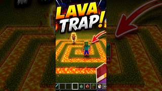 Minecraft Lava Trap  Zombie Got Trapped #shorts #viral #minecraft #gaming #ytshorts