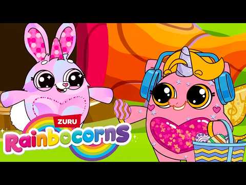 Rainbocorn's Easter Magic and More 🌈🥚 | Cute Animal Cartoons for Girls | Animation for Kids