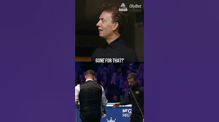 Jack Lisowski Tries to Recreate Shot That Ended His Masters #snooker #masters #jacklisowski