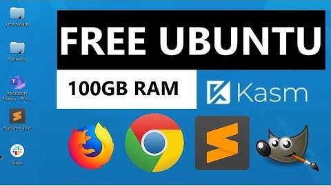 Free Ubuntu VPS Kasmweb