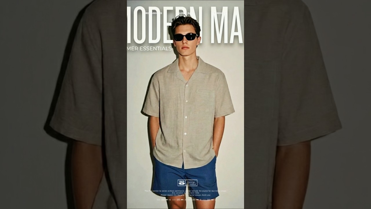 Clean boy aesthetic 101: The Camp Collar Shirt. ✨