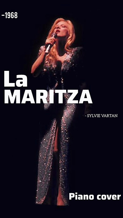 La Maritza - Sylvie Vartan | Piano cover #shorts #music #instrumental
