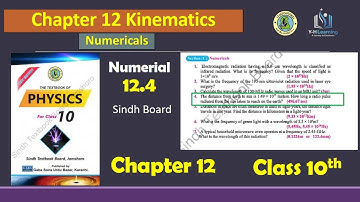 Chapter 12 Numerical Problems 12 .4 Call Ninth 10th Sindh board | New Book| Yhlearning