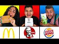 🍟MAC DONALDS VS. 🍔BURGER KING VS. 🍗KFC CHALLENGE