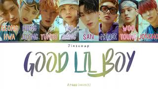 ATEEZ (에이티즈) - GOOD LIL BOY (Color Coded Lyrics Eng/Rom/Han)