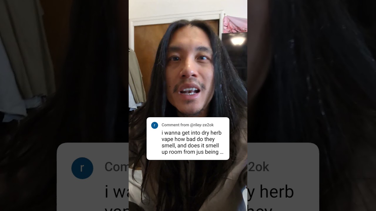 How bad does dry herb vapes smell?