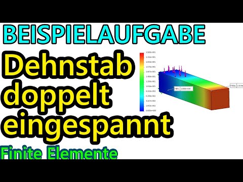 Beispiel: Eingespannter Dehnstab