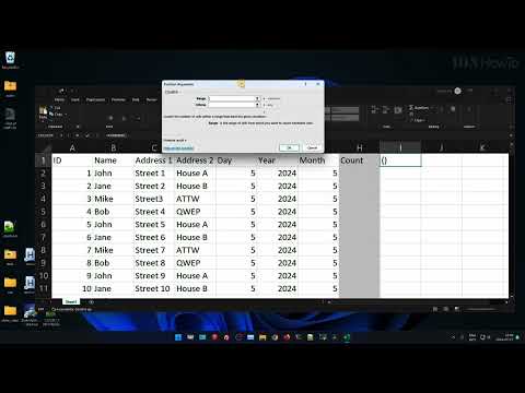 Excel How to