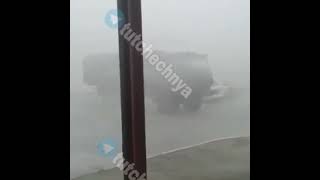 WATCH: Startling video captures massive thunderstorm in Grozny, Russia