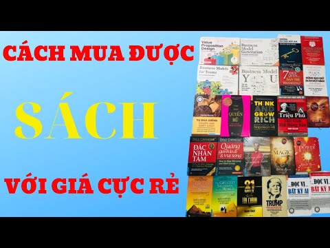 Video: Cách Mua Sách Với Giá Rẻ Nhất