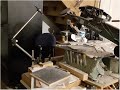 laser top blade feeding on the scroll saw