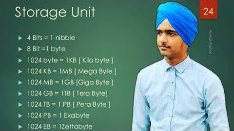 1MB,1GB, TB, PB...के बाद का सम्पूर्ण लिस्ट - Exploring Digital Storage List of storage #jaskarantech
