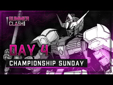 Summer Clash | Day 4 Championship Sunday | Gundam Evolution
