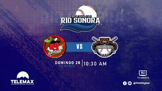 #EnVivo Liga de Béisbol del Río Sonora | Chiltepineros de Baviácora VS Cachorros de Aconchi