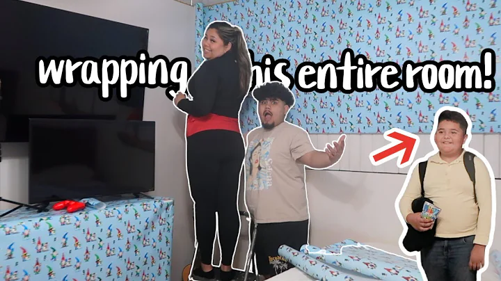 Tito gets PRANKED! Wrapping his ENTIRE room as a p...