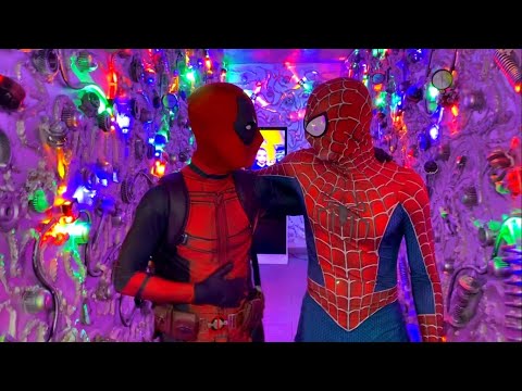 SPIDER-MAN AND DADPOOL CATCH VILLAIN | ЧЕЛОВЕК-ПАУК И ДЭДПУЛ ЛОВЯТ ЗЛОДЕЯ