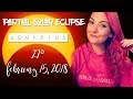 Partial Solar Eclipse in Aquarius February 15 2018 Soul-Centered Self-Awareness *All Chart degrees*