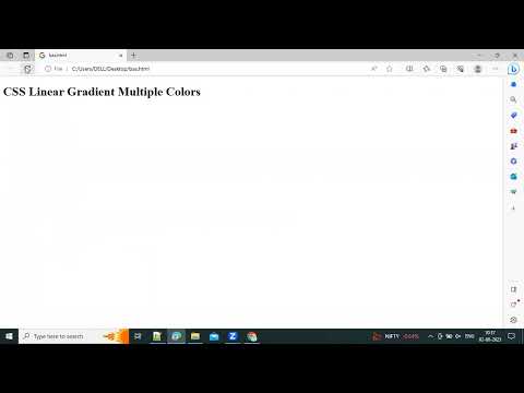 CSS Linear Gradients - Multiple Color Stops