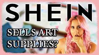 ARE THEY ANY GOOD?? ✧ SHEIN Art Supplies Haul