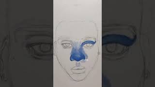 A Beautiful Blue Painting tiktok coscarla