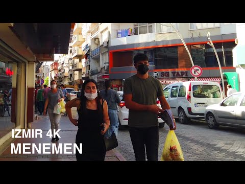 Izmir, تركيا | menemen | جولة مشي 4K