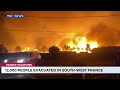 12000 People Evacuated In South-West France
