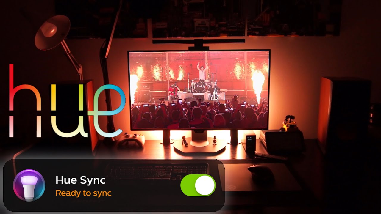 Nouveautés Hue Sync et démo³ Hue Play (2CELLOS - AC/DC - Thunderstruck)