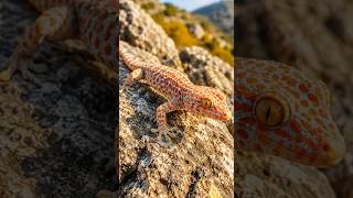 Wildlife Tokay Gecko with Sound #shorts #lizards #geckos