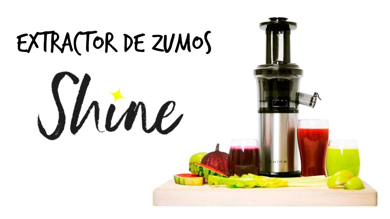 Extractor de zumos vertical Shine - Tribest - YouTube