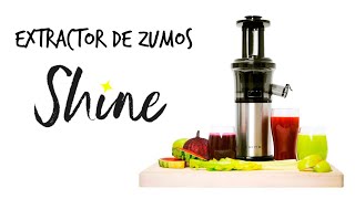 Extractor de zumos vertical Shine - Tribest - YouTube