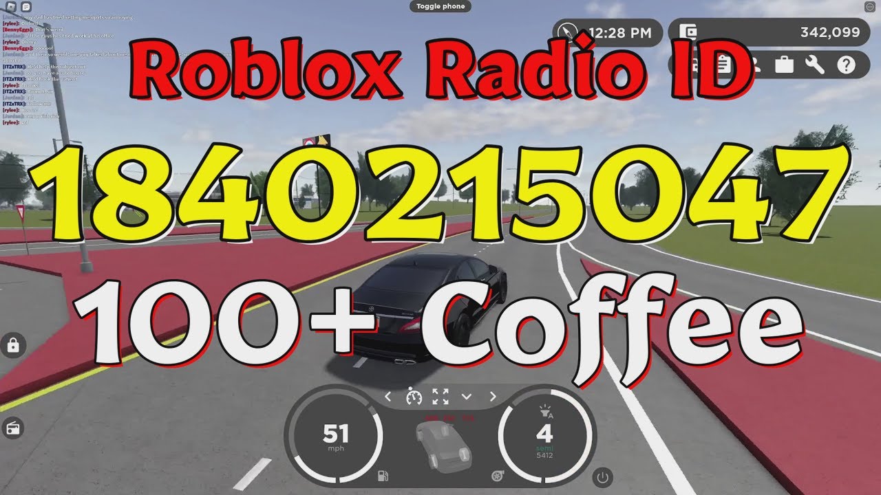 Coffee Roblox Radio Codes/IDs YouTube