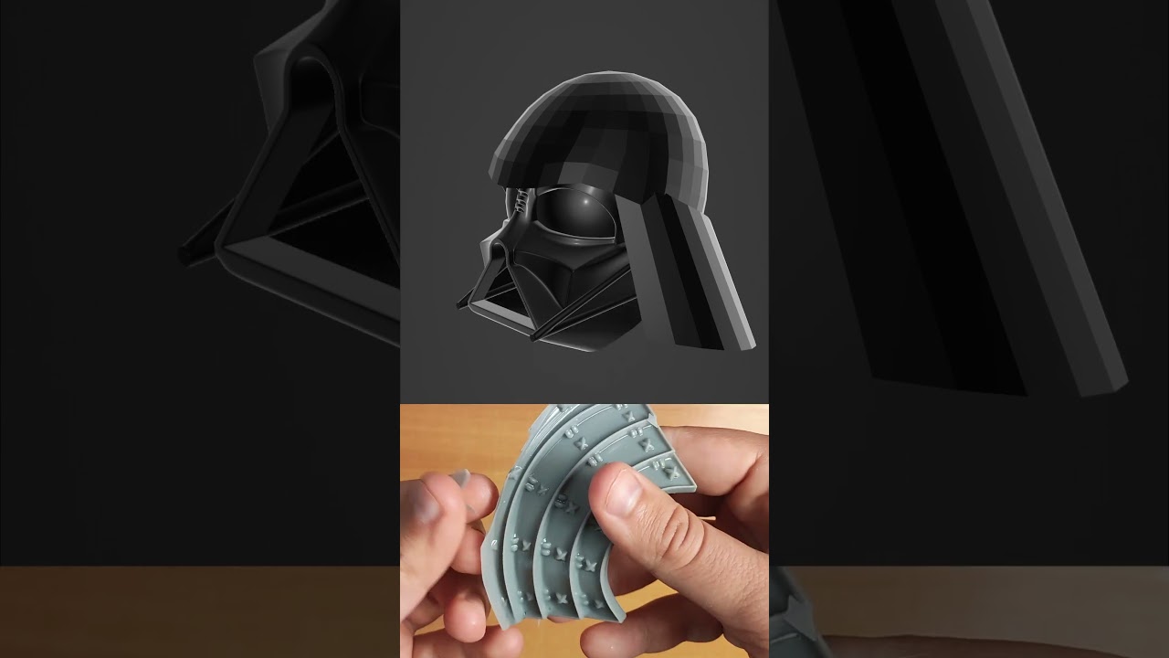Дарт Вейдер Самурай в блендер / darth vader samurai in Blender3d 