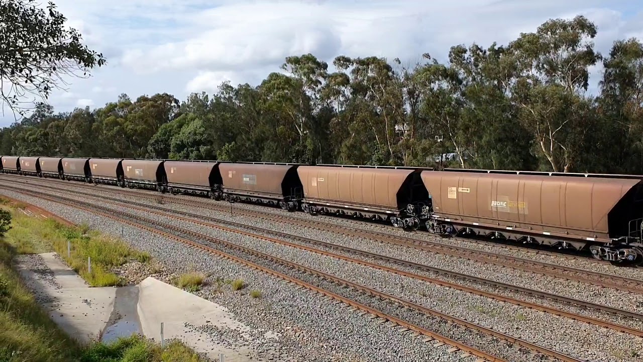 Coal Trains. Australia. NSW. Hunter Valley.